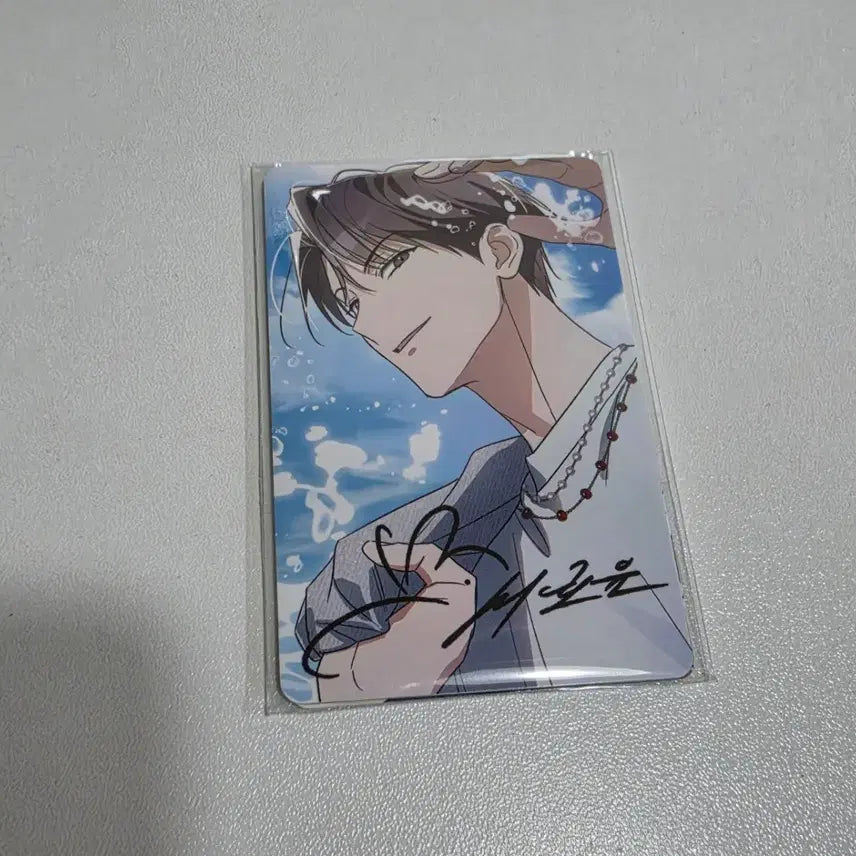 [BUNJANG] Mangasal The Dawn Ocean Train Autograph Photocard / 망아살 더 던 오션트레인 포카 / Ocean Train 사인 포토카드