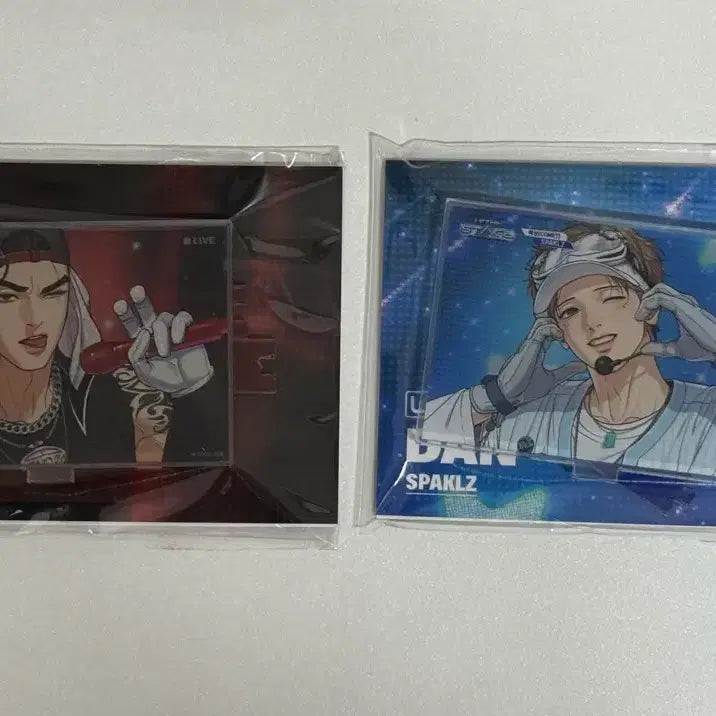 [SOLD OUT] 스파클즈 직캠 스탠드 징크스(주재경,김단) 미개봉 원가양도(포카있)