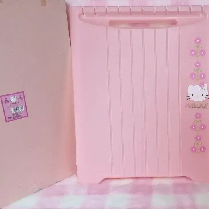 [BUNJANG] Sanrio Hello Kitty Daisy Storage Bin Vintage / 고전 키티 데이지 수납함 보관함 빈티지