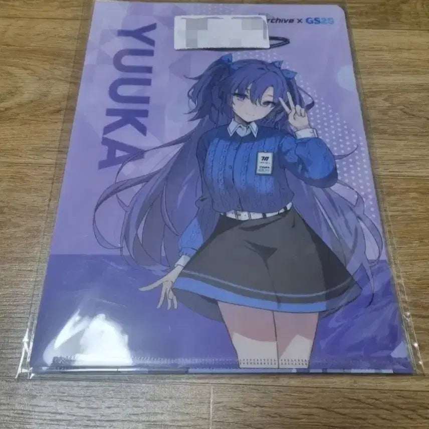 [BUNJANG] Blue Archive Yuuka Noah Clear File GS25 Collaboration / 블루아카이브 유우카 노아 클리어파일 GS25 콜라보