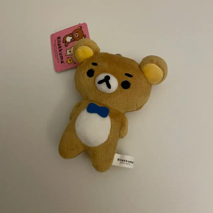 [BUNJANG] Rilakkuma Korilakkuma Relax Series Mascot Eyebrows Plush Keyring / 리락쿠마 코리락쿠마 느슨하게 시리즈 마스코트 눈썹 인형 키링
