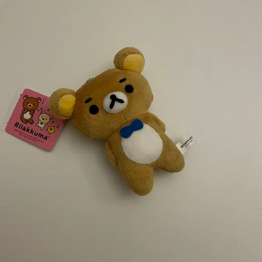 [BUNJANG] Rilakkuma Korilakkuma Relax Series Mascot Eyebrows Plush Keyring / 리락쿠마 코리락쿠마 느슨하게 시리즈 마스코트 눈썹 인형 키링