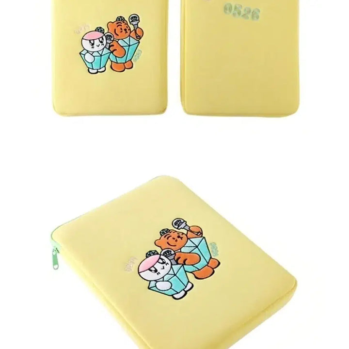 [BUNJANG] SEVENTEEN Bongbong Tiger Tablet Pouch / (미사용)세븐틴 봉봉이 무직타이거 태블릿파우치 원가이하