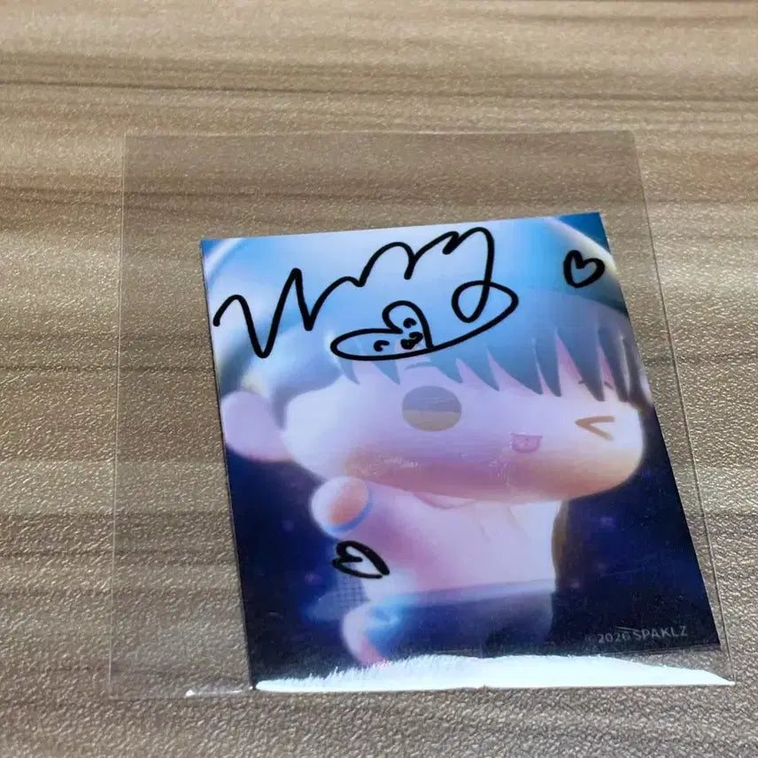 [BUNJANG] Baek Nakyeom Evening Glow Resin Pop-up Sparkles / 백나겸 야화첩 뽀시래기 스파클즈 레진 팝업 양도