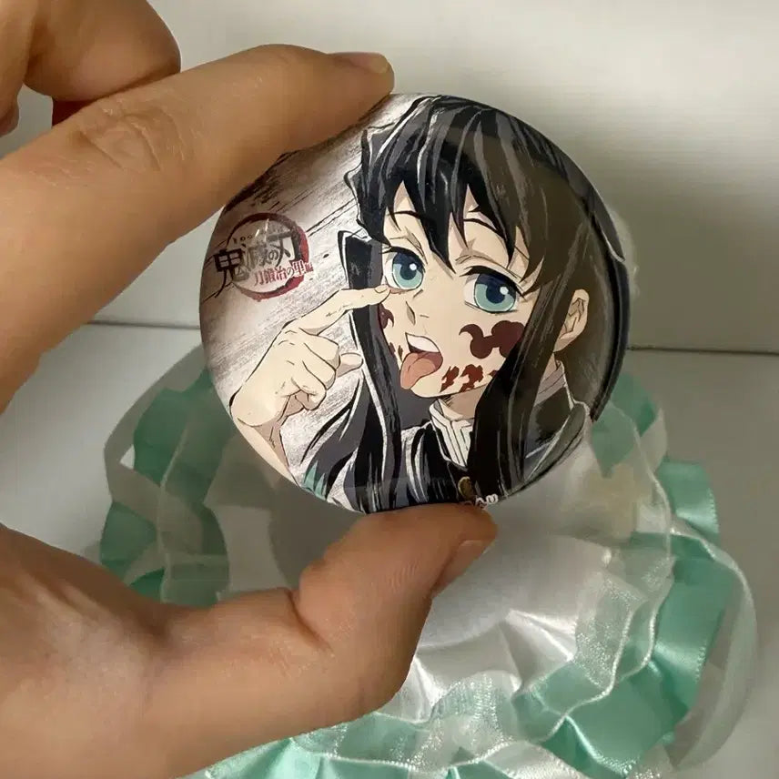 [BUNJANG] Demon Slayer Muichiro Tokito Hashira Exhibition Can Badge / 귀멸의 칼날 무이치로 하시라전 캔뱃지