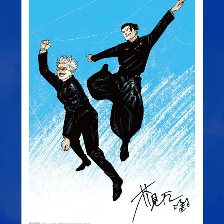 [BUNJANG] Jujutsu Kaisen Volume 0 Gojo &amp; Geto Visual Board / 주술회전 회옥옥절 아쿠타미 게게 고죠 &amp; 게토 비주얼 보드