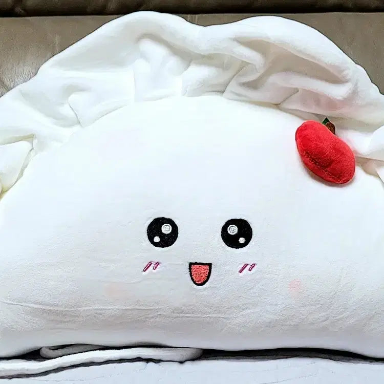 [BUNJANG] Mochi Dumpling Bag Cushion Plush (New) / 말랑말랑 만두 모찌 가방 쿠션인형(새상품)