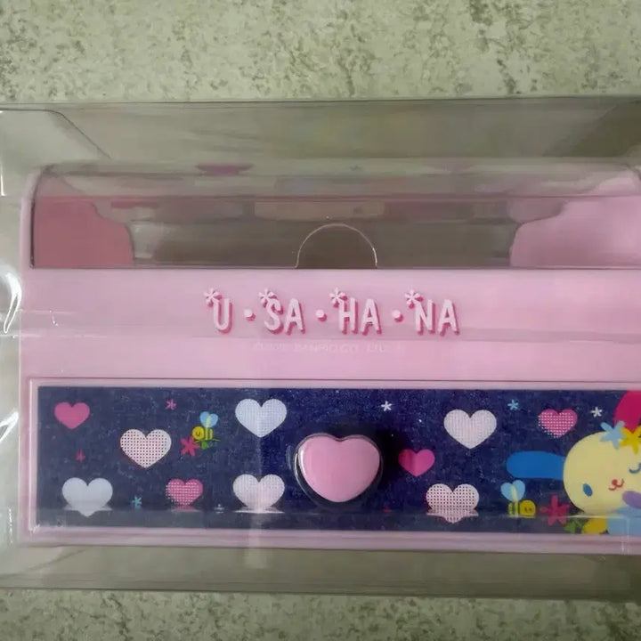 [BUNJANG] Sanrio Usahana Acrylic Storage Box / 산리오 아크릴 수납함 우사하나