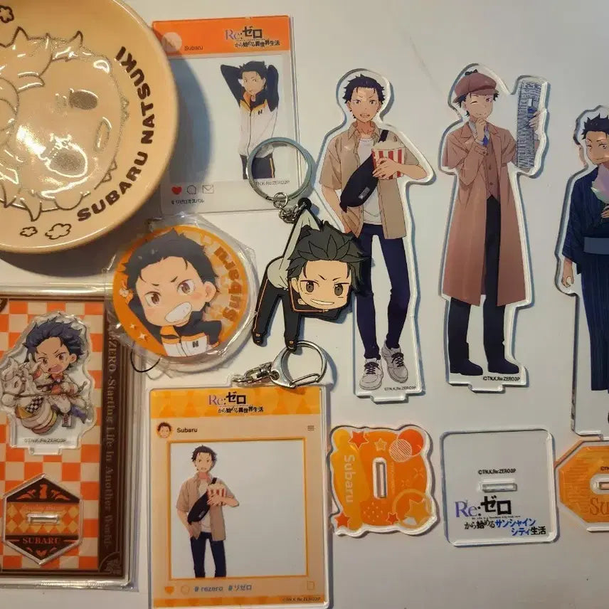 [BUNJANG] Natsuki Subaru Merchandise Bundle / 나츠키 스바루 굿즈 일괄 판매합니다