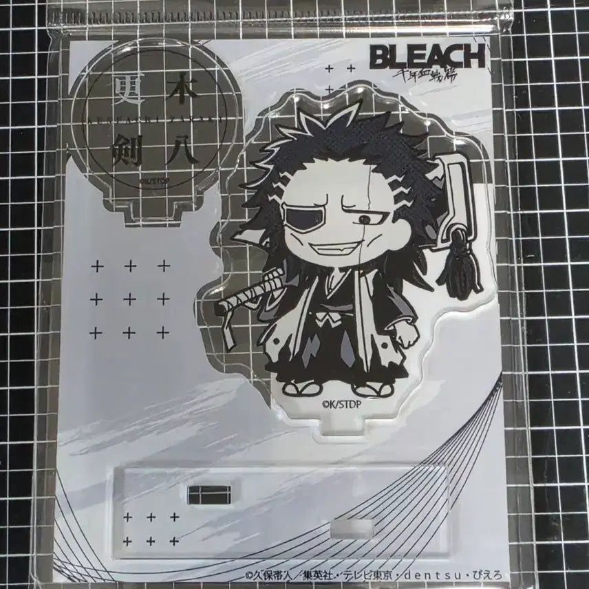 [BUNJANG] Bleach Kenpachi Monochrome Acrylic Stand / [새상품] 블리치 켄파치 모노컬러 아크릴스탠드