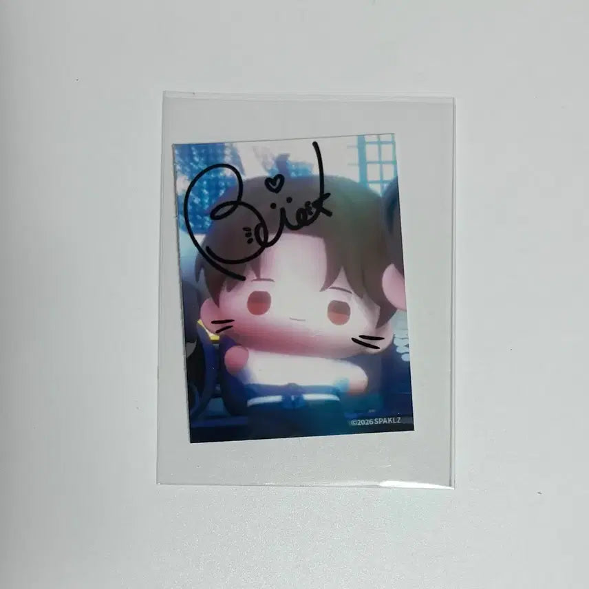 [BUNJANG] Sparkles Resin Popup Special Entrance Photocard / 스파클즈 레진 팝업 해빙곡선 뽀시래기 미니 포토 입장특전 입특