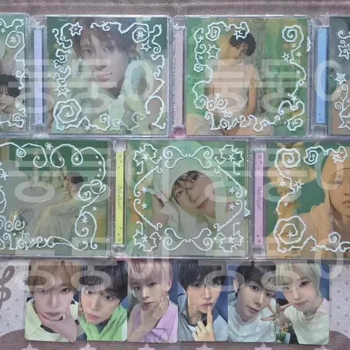 [BUNJANG] NCT WISH Ode to Love Jewel Ver. &amp; 0501 POB Photocard Set / 엔시티 위시 오드투러브 쥬얼 및 0501 미공포