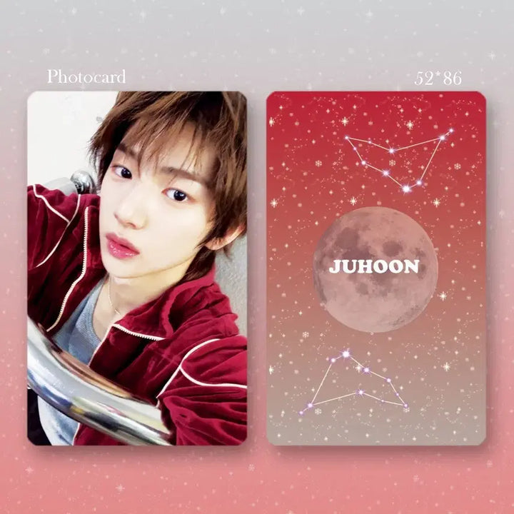 [BUNJANG] Joohoon (CORTIS) Photocard Design Set / 코르티스 주훈 비공굿 포카 도안 4종