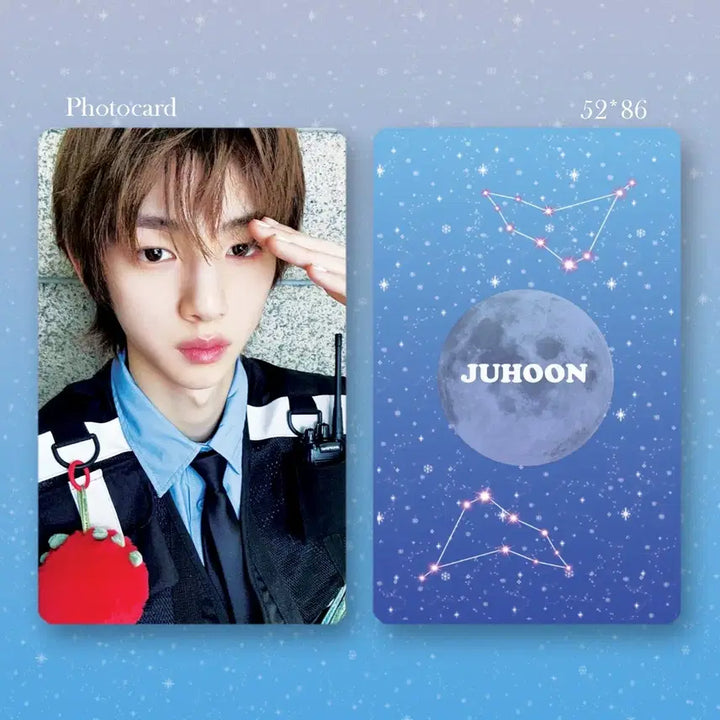 [BUNJANG] Joohoon (CORTIS) Photocard Design Set / 코르티스 주훈 비공굿 포카 도안 4종
