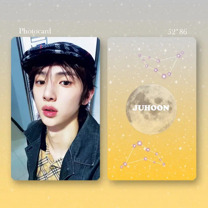 [BUNJANG] Joohoon (CORTIS) Photocard Design Set / 코르티스 주훈 비공굿 포카 도안 4종