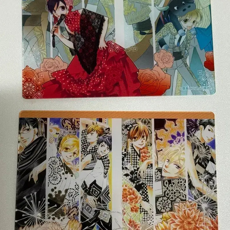 [BUNJANG] Ouran High School Host Club Acrylic Card Bundle Set / (일괄) A3 오란고교 호스트부 아크릴카드