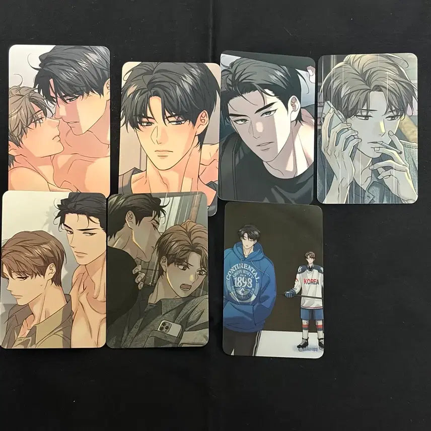 [BUNJANG] Lezhin Cafe Le Bom Sparkles 10th Special Edition Haebing Gokseon Bundle Set Photocard / 레진 레봄 특전 스파클즈 10특 해빙곡선 일괄 양도합니다