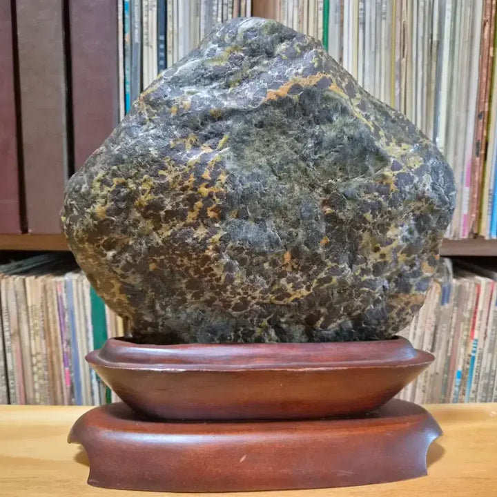 [BUNJANG] Unique Natural Stone Display with Stand / 수석 받침대 포함