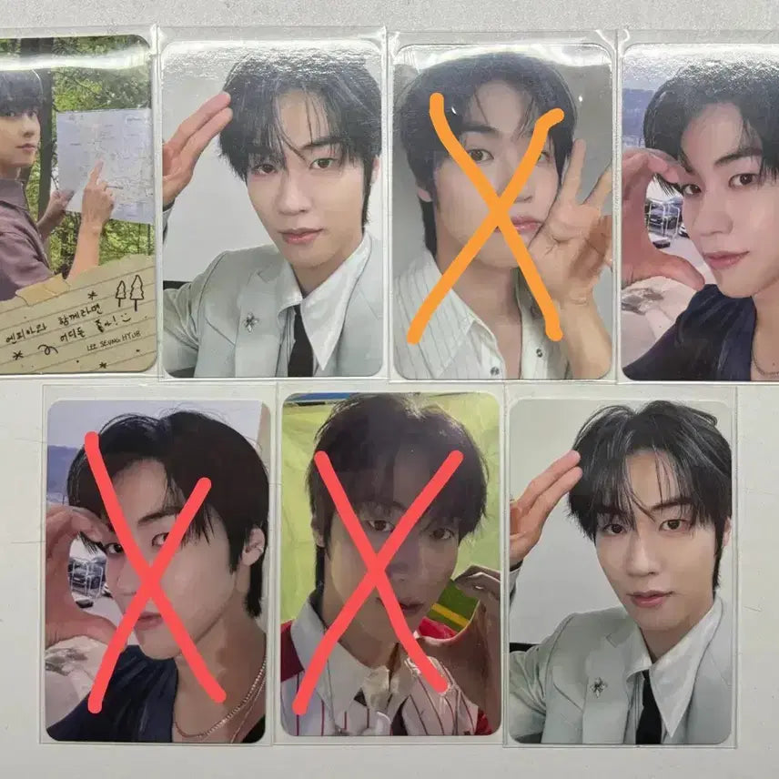 [BUNJANG] N.Flying Seunghyub, Hun, Jaeyun, Hweseung, Dongsung Photocard / (급처)엔플라잉 이승협 차훈 김재현 유회승 서동성 nflying 포카