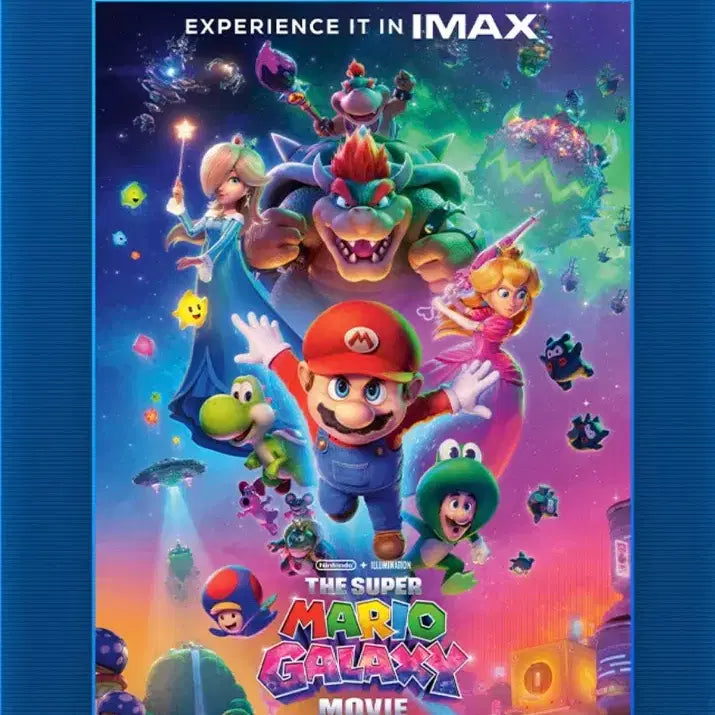 [BUNJANG] Super Mario Galaxy IMAX A3 Poster / 슈퍼마리오갤럭시 아이맥스 A3 포스터