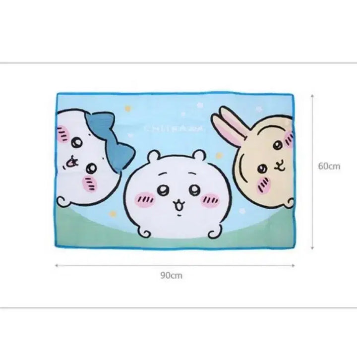 [BUNJANG] Authentic Monjakqui "Soft and Fluffy" Picnic Mat / 정품 먼작귀 폭신폭신 돗자리 피크닉 매트 (새상품)