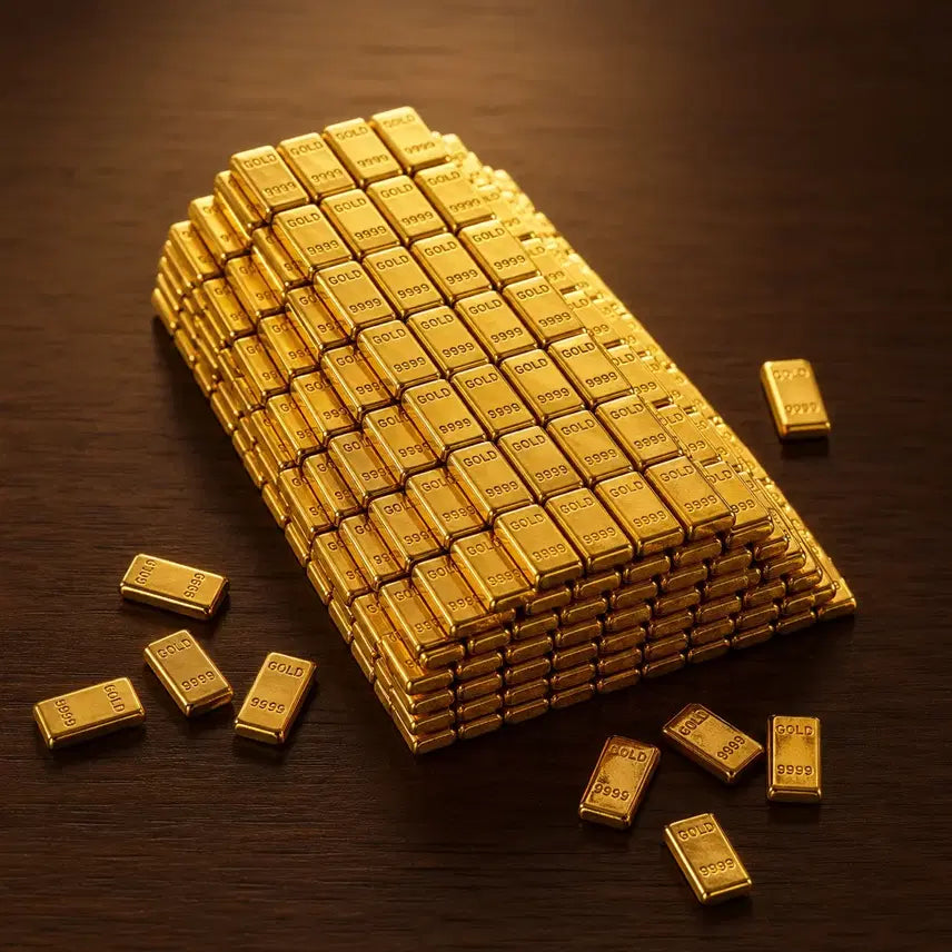 [BUNJANG] Decorative Fake Gold Bar (Set) / 장식용 페이크 골드바