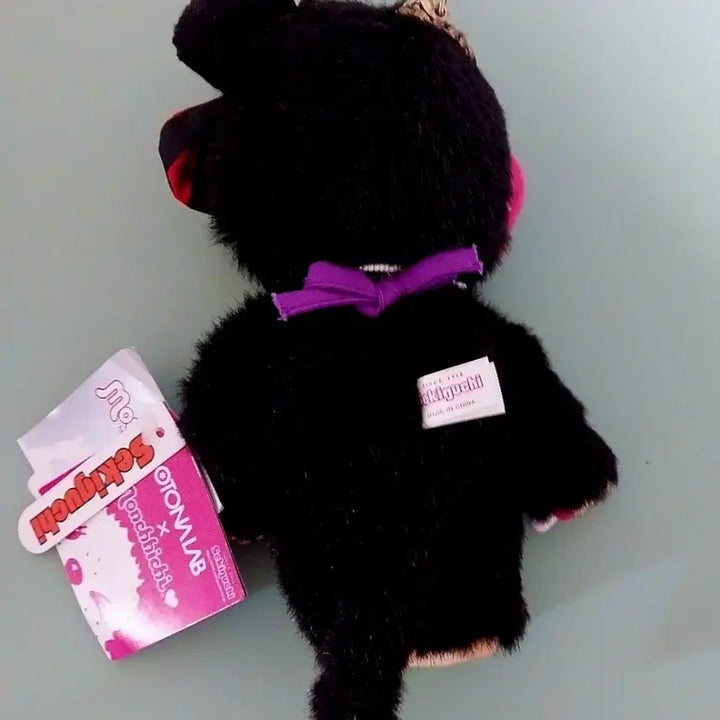 [BUNJANG] Otani Lab Collaboration Monchhichi Black / 고전 오토나랩 콜라보 몬치치 블랙