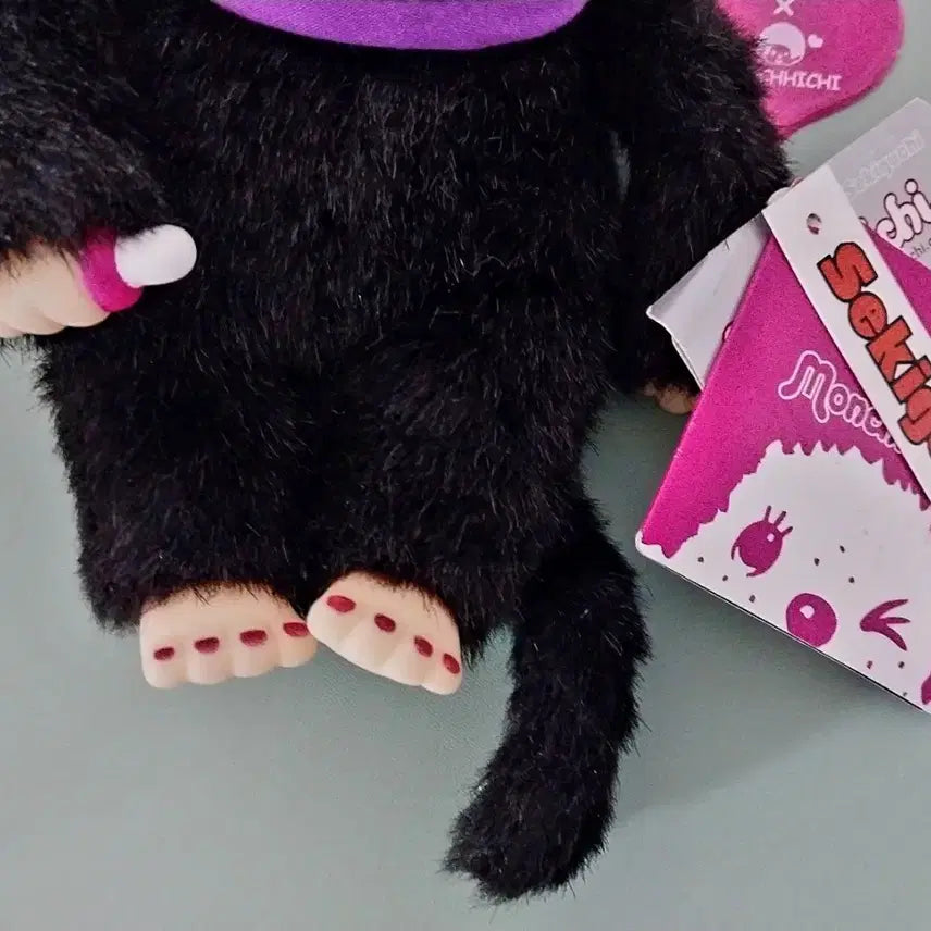 [BUNJANG] Otani Lab Collaboration Monchhichi Black / 고전 오토나랩 콜라보 몬치치 블랙