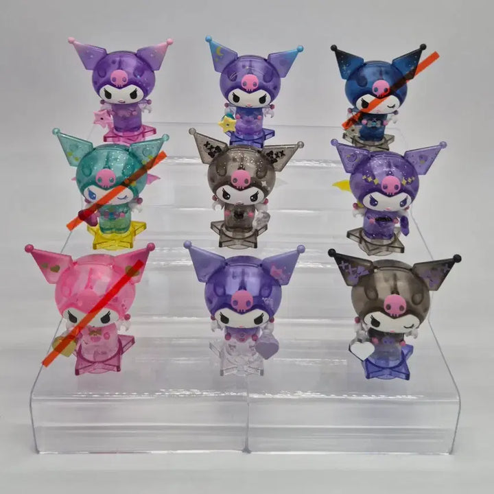 [BUNJANG] Kuromi Mini Figure Puzzle Starry Night Series / 쿠로미 미니피규어 퍼즐 러브 별이 빛나는 밤 시리즈