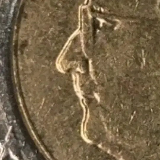 [BUNJANG] 2008 Belgium 2 Euro Double Die Error Coin / A07A 희귀 더블다이에러 2008년 벨기에 2유로화 동전