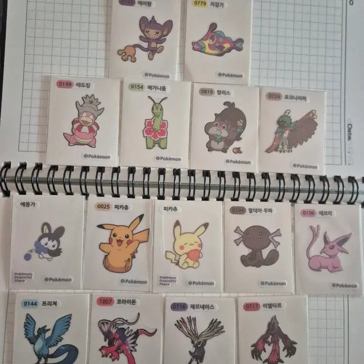 [BUNJANG] Pokemon Bread Stickers / 포켓몬띠부씰
