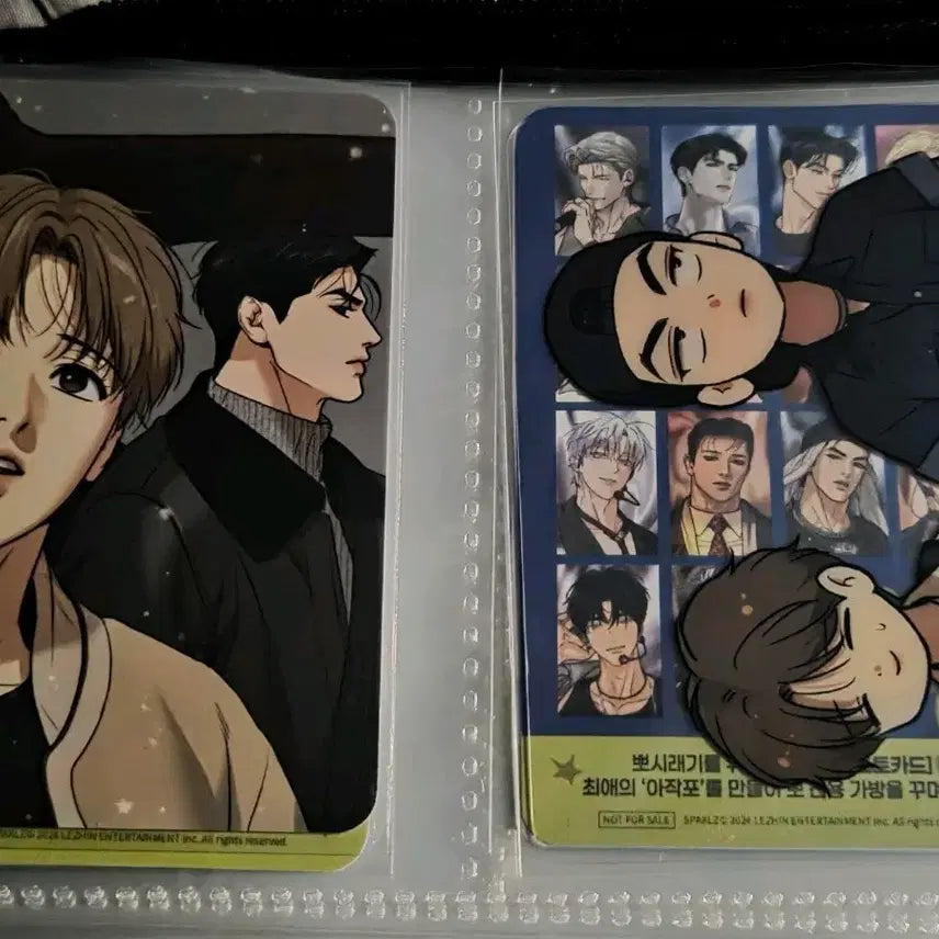 [BUNJANG] Resin Sparkles 10th Anniversary Jinx Photocard / 레진 스파클즈 팝업 구매특전 10특 징크스 포카 포토카드 2종