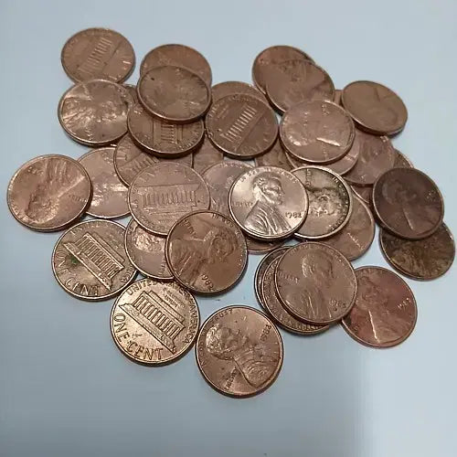 [BUNJANG] 1982 Lincoln Penny Copper (CU) Bundle - 50 Coins (1 Roll) / 링컨페니 1982년도 CU 3.1g