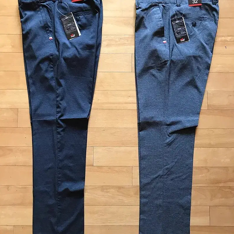 [BUNJANG] High-Quality Summer Mélange Golf Pants Bundle Set / <여름신상품> 고퀄리티 여름용 멜란지골프바지2장일괄 (무료배송)