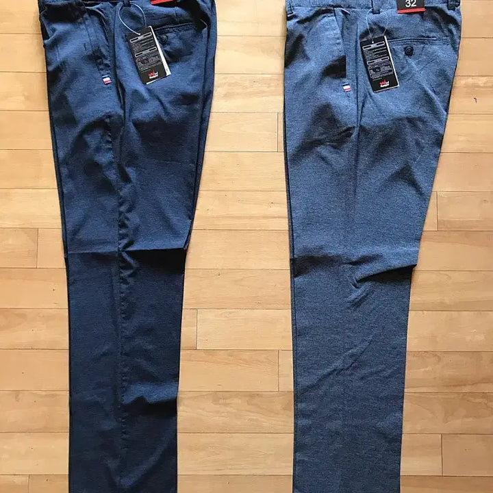 [BUNJANG] High-Quality Summer Mélange Golf Pants Bundle Set / <여름신상품> 고퀄리티 여름용 멜란지골프바지2장일괄 (무료배송)
