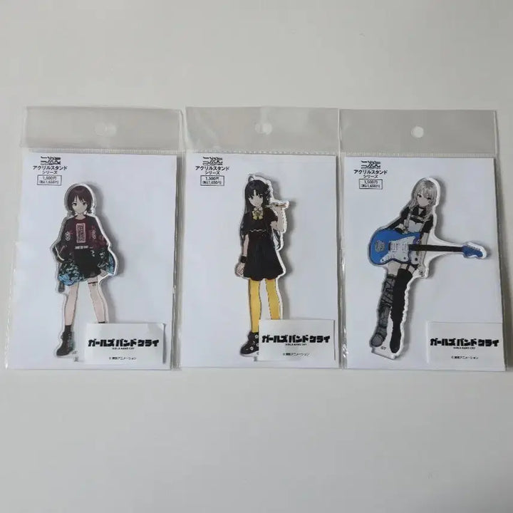 [BUNJANG] Bocchi the Rock! Nina Subaru Momoka Acrylic Stand Bundle Set / 걸즈밴드크라이 니나 스바루 모모카 아크릴스탠드 일괄
