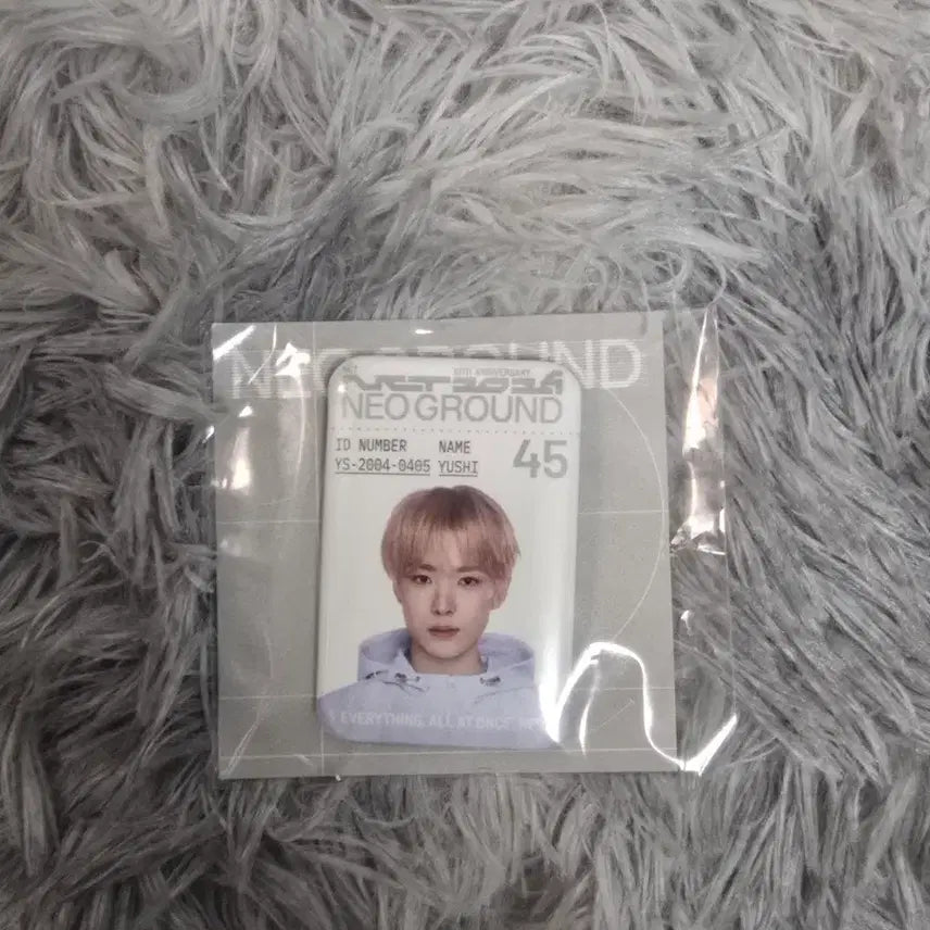 [BUNJANG] NCT-WISH Yushi Neo Ground Gacha Metal ID Badge (Sealed) / (미개봉) 엔시티위시 유우시 네오그라운드 뱃지 가챠 메탈ID뱃지