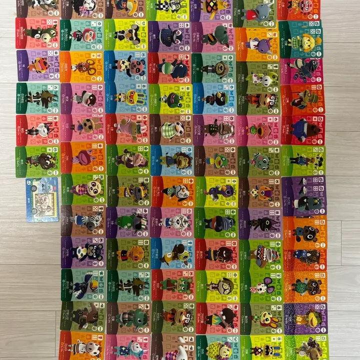 [BUNJANG] Animal Crossing Amiibo Cards 85 Card Bundle Set / 동물의 숲 아미보 카드 85장 일괄