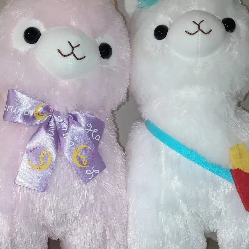 [BUNJANG] Amuse Alpaca x Alphacoso Collaboration Plush Toy - Pink / 어뮤즈 알파캇소 알파카 인형 핑크 로리타 양산형 마이멜로디 안즈베이비