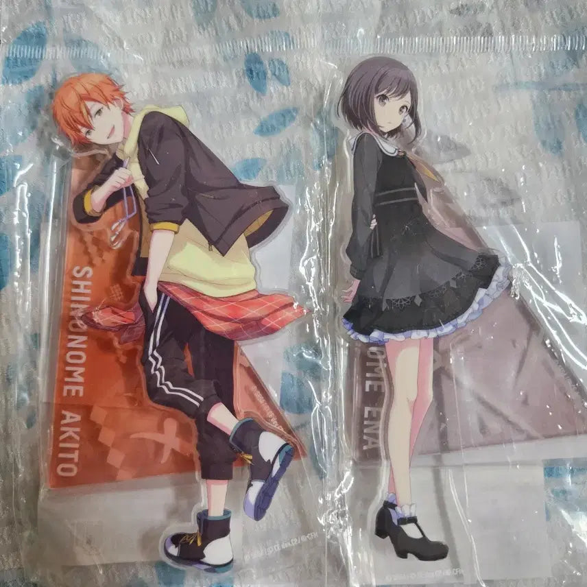 [BUNJANG] Shinomome Akito &amp; Ena Acrylic Stand Bundle Set / 시노노메 아키토, 에나 아크릴스탠드 일괄