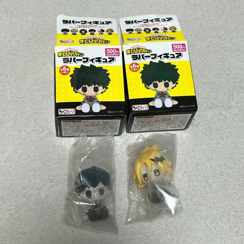 [BUNJANG] My Hero Academia JitoTo Kaminari &amp; Iida Figure Set (Sealed) / 히로아카 나히아 지토토 피규어 카미나리 이이다 미개봉