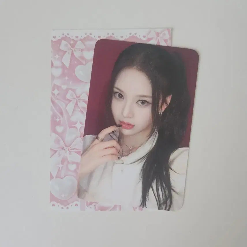 [BUNJANG] IZNA Bang Jimin Lucky Draw Photocard / 이즈나 방지민 N/a 위드뮤 미공포 포카 판매