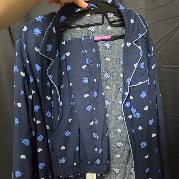 [BUNJANG] Idol Pajamas with Eye Mask (Large) / 이세돌 파자마 + 안대