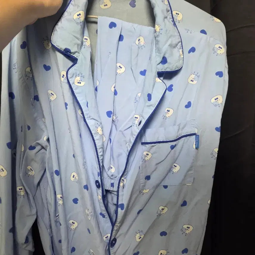 [BUNJANG] Idol Pajamas with Eye Mask (Large) / 이세돌 파자마 + 안대