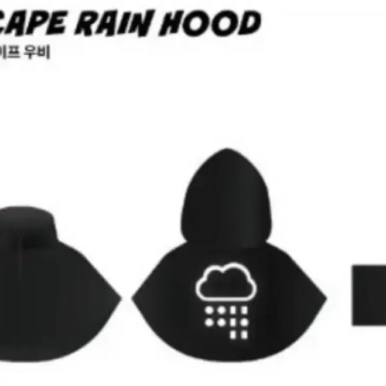 [BUNJANG] N.Flying Kim Jaehyun Birthday Cape Raincoat (Sealed) / 엔플라잉 김재현 생일MD 케이프우비(미개봉)