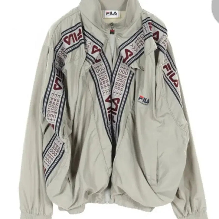 [BUNJANG] Y/PROJECT x Fila Collaboration Nylon Track Jacket / Y/PROJECT 필라 팝업 트랙 재킷 블루종 나일론 그레이