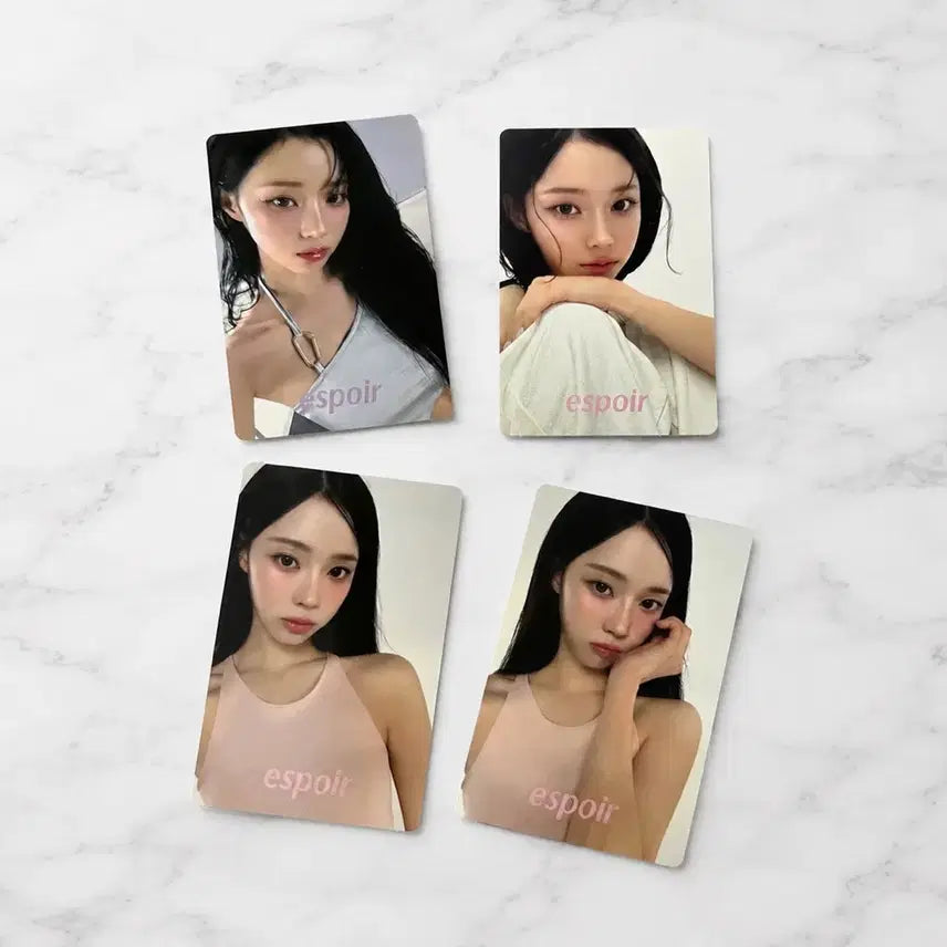 [BUNJANG] Espoir Winter Photocard Bundle Set / 에스쁘아 윈터 포토카드(일괄)