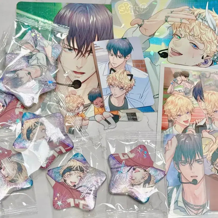 [BUNJANG] Resin Sparkles Superstar 10 Special Goods Bundle Set / 레진 스파클즈 슈퍼스타 10특 굿즈 일괄