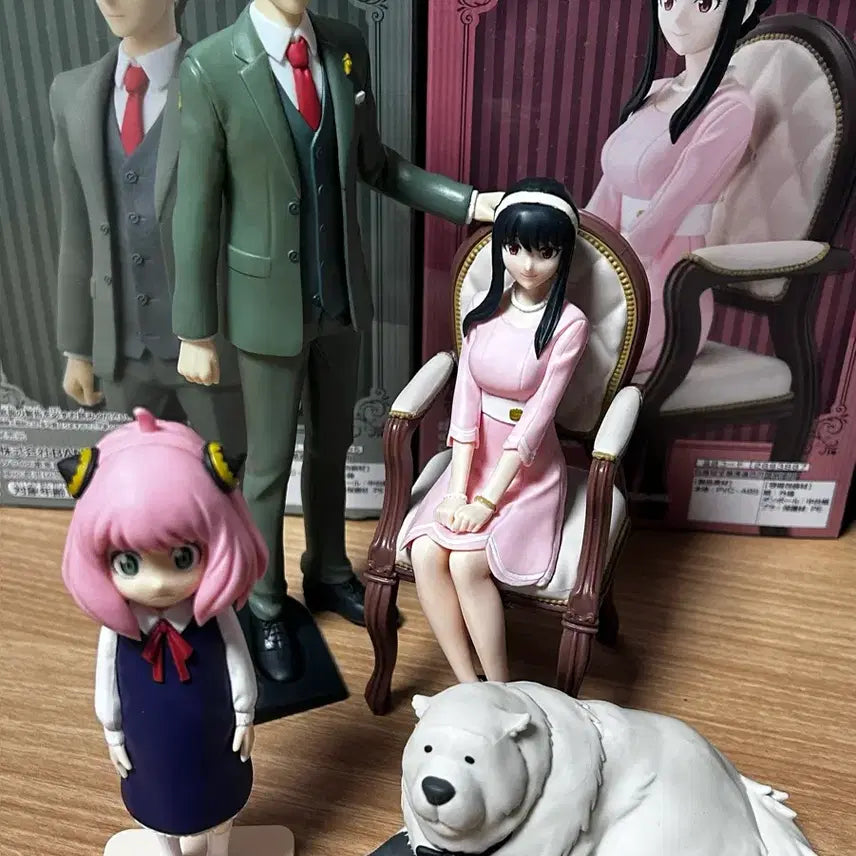 [BUNJANG] Spy x Family Family Photo Figure Bundle Set (Unsealed) / (개봉품 일괄) 스파이패밀리 가족사진 피규어