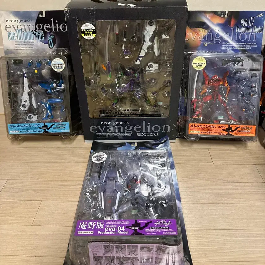 [BUNJANG] Kaiyodo Evangelion Revoltech Figures Set (Sealed &amp; Unsealed) / 미개봉 6종 카이요도 에반게리온 리볼텍 팝니다